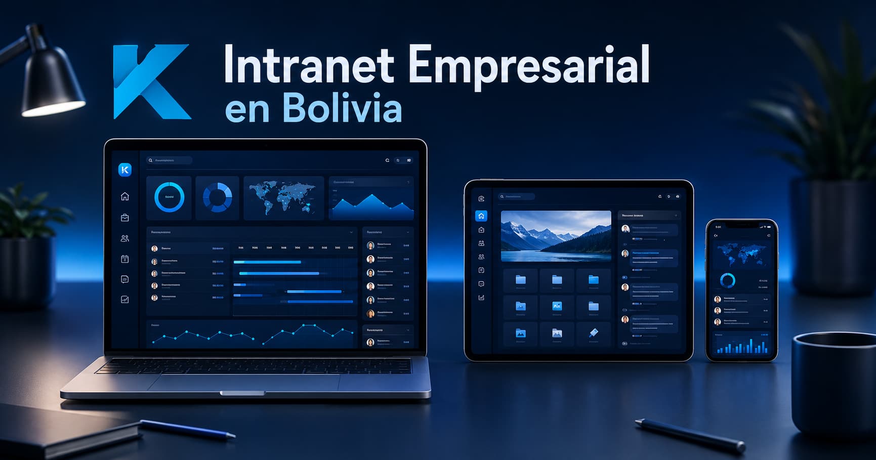 Sistema de intranet empresarial para Bolivia - Khainata