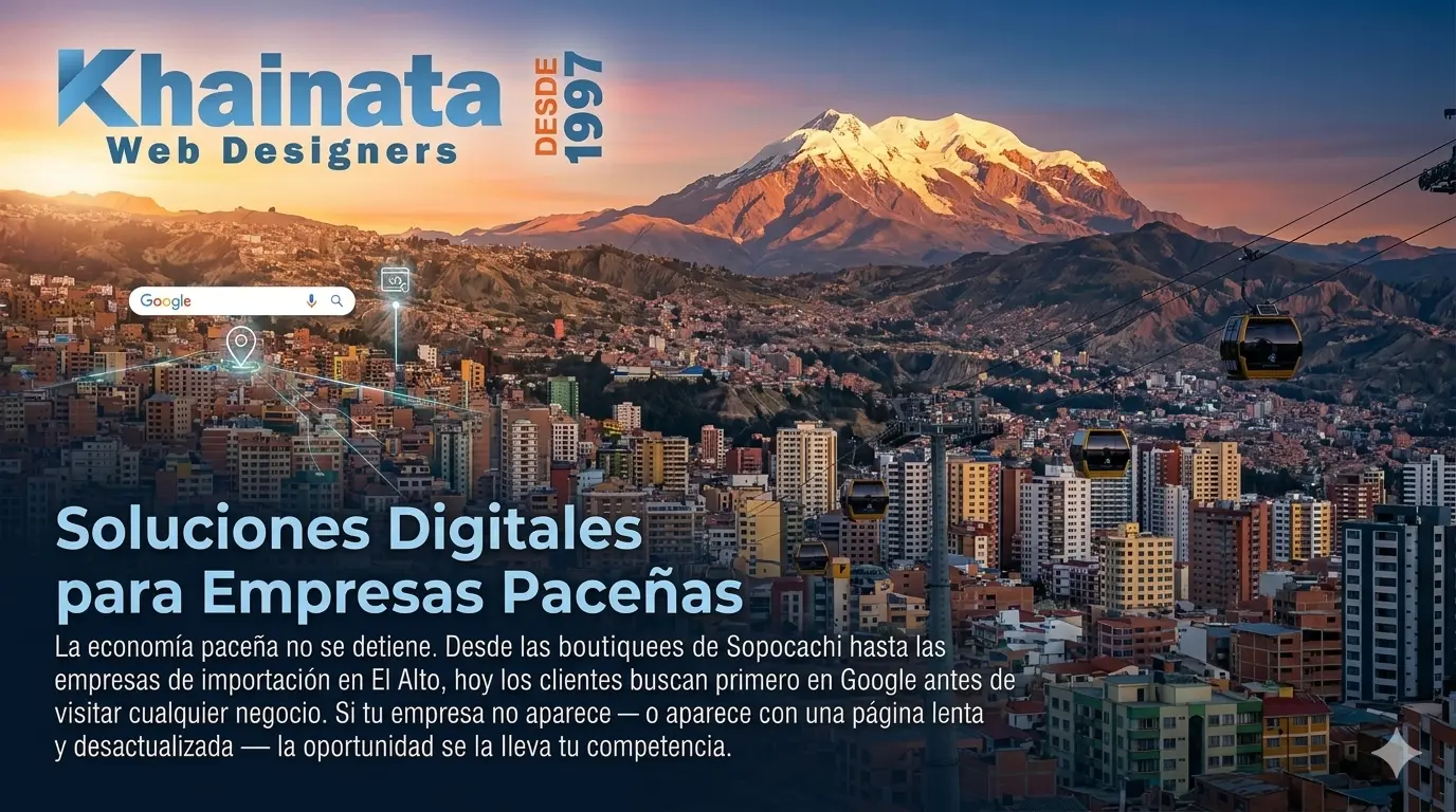 Diseño Web La Paz Bolivia